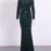 Modest Sequin Evening Gown