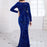 Modest Sequin Evening Gown