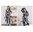 Women's Short Sleeve Silk-Feel Lapel Cardigan Loungewear Set